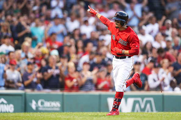 Mookie Betts Belts Three Homers, Drives in Five Runs as Red Sox Top Yankees 10-5 for Second Straight Win
