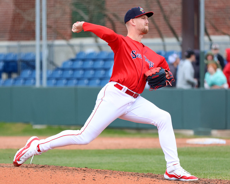 Red Sox pitching prospect Ryan Zeferjahn (0.00 ERA in April) off to strong start for Double-A Portland